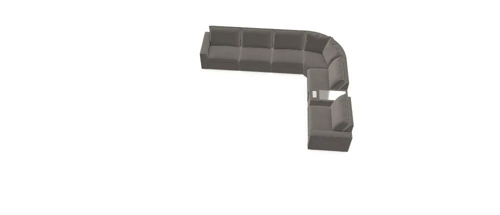 Love Story Modular Sectional - Custom Design Ref: AYZIZJ