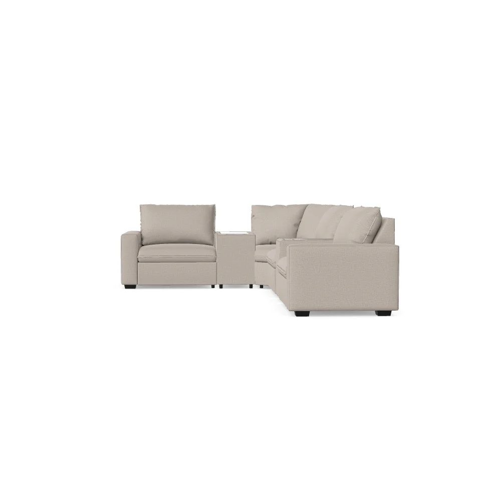 Love Story Modular Sectional - Custom Design Ref: CAPRED