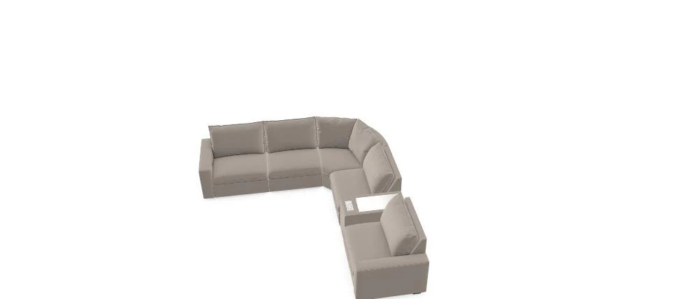 Love Story Modular Sectional - Custom Design Ref: CJCXWI