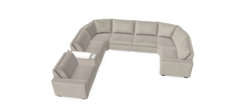Love Story Modular Sectional - Custom Design Ref: FSYD9D
