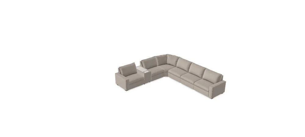Love Story Modular Sectional - Custom Design Ref: JU67ID