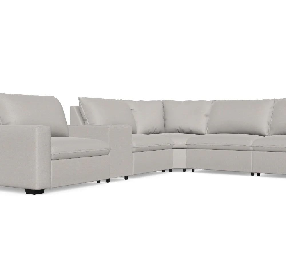 Love Story Modular Sectional - Custom Design Ref: M_6BSJOB