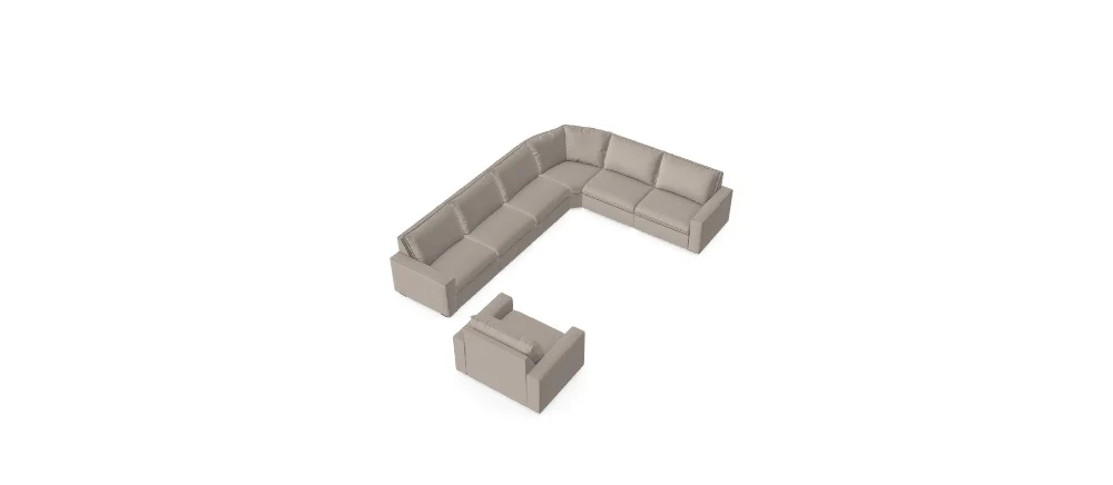 Love Story Modular Sectional - Custom Design Ref: M_9KRI0MP