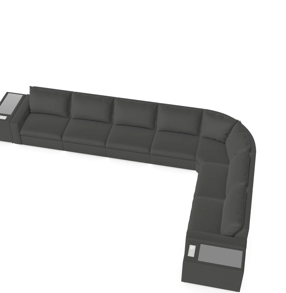 Love Story Modular Sectional - Custom Design Ref: M_FF9CBC