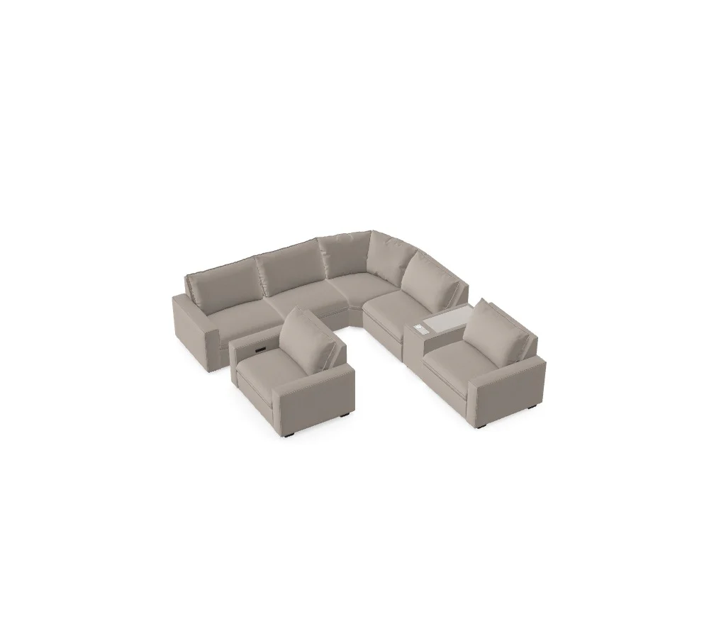 Love Story Modular Sectional - Custom Design Ref: M_H1MWQTB