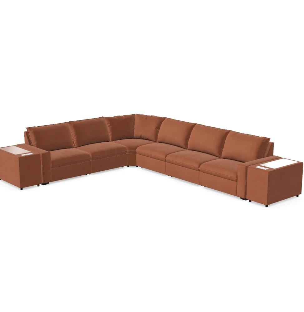 Love Story Modular Sectional - Custom Design Ref: M_HFVMJP