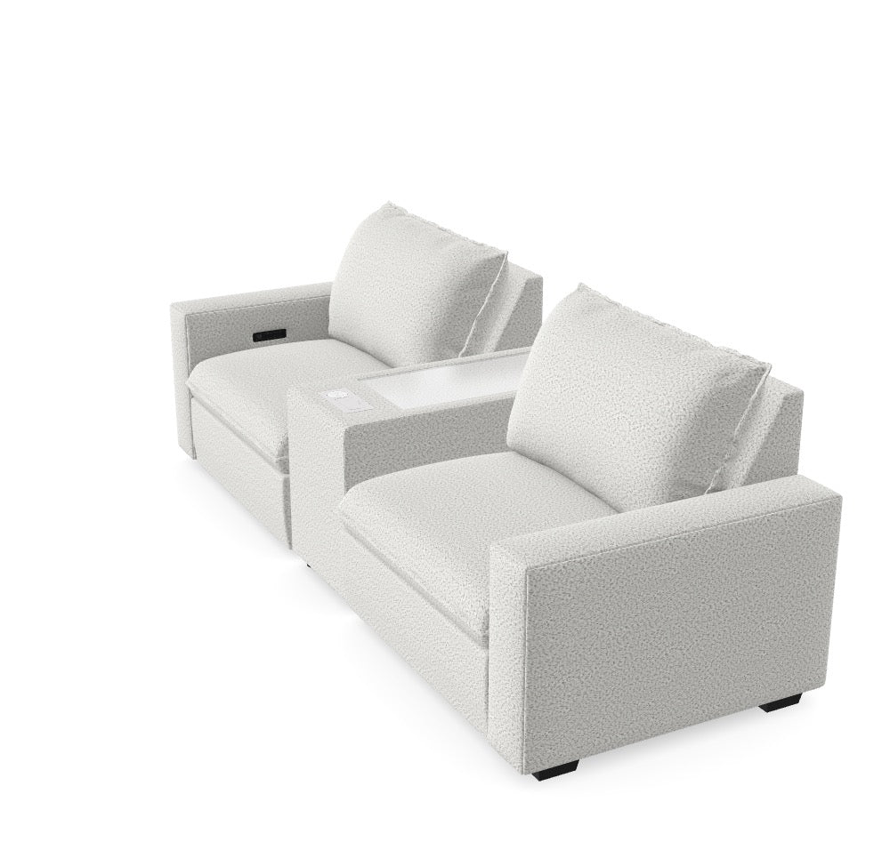 Love Story Modular Sectional - Custom Design Ref: M_LEUSEN