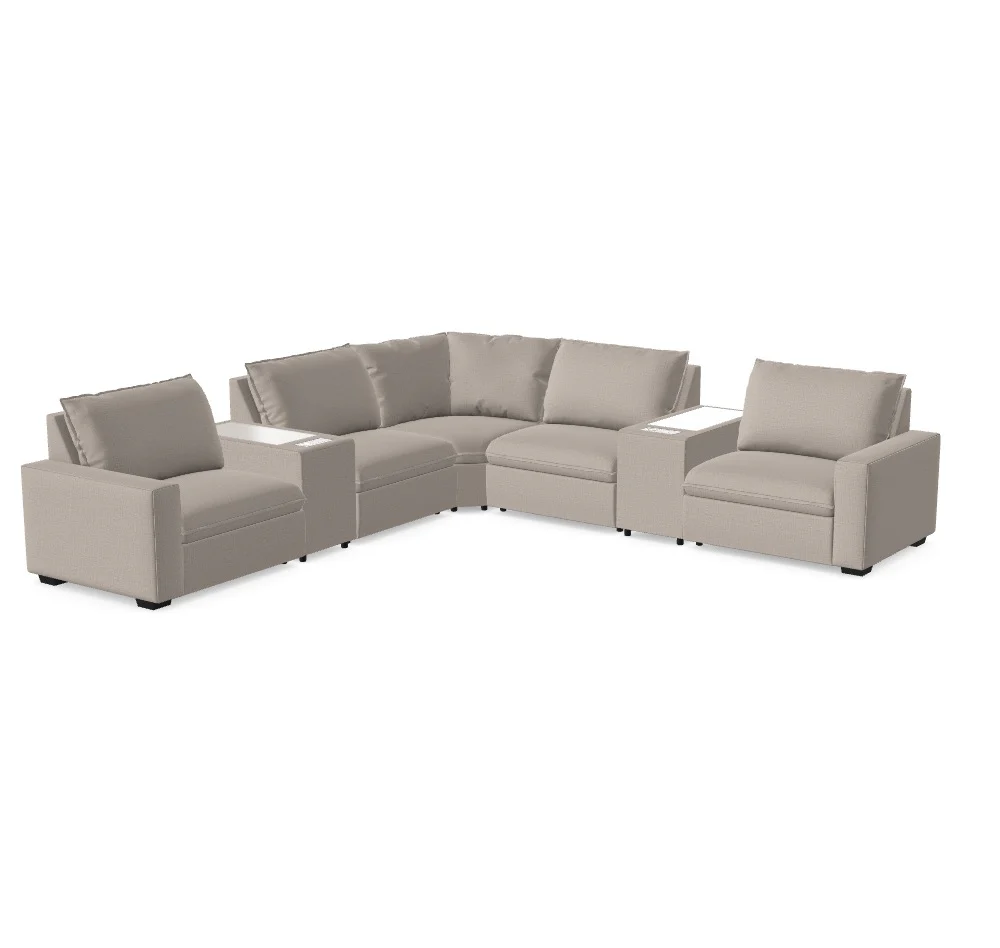 Love Story Modular Sectional - Custom Design Ref: M_LRXLEG