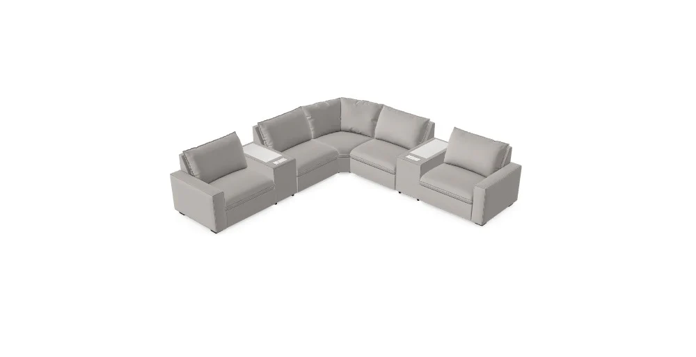 Love Story Modular Sectional - Custom Design Ref: M_MSF04W