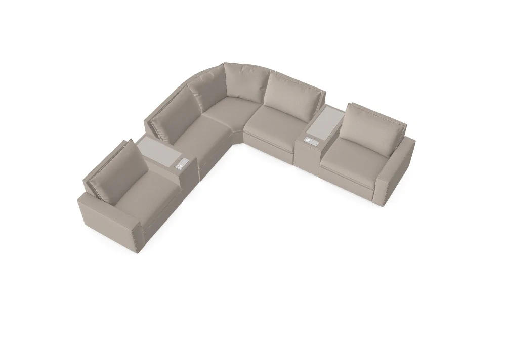 Love Story Modular Sectional - Custom Design Ref: M_ND4ED9