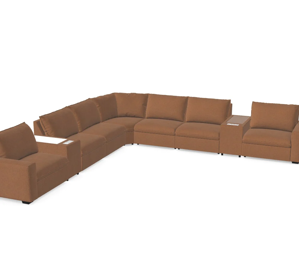 Love Story Modular Sectional - Custom Design Ref: M_NVREHFL