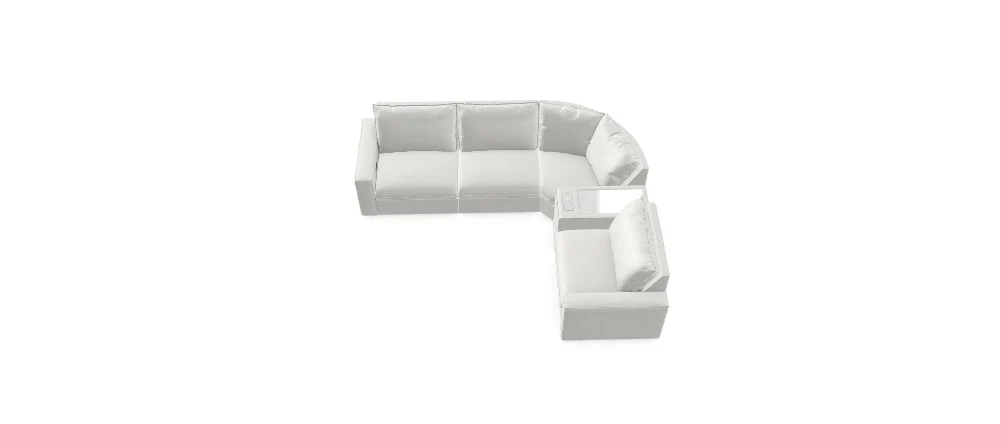 Love Story Modular Sectional - Custom Design Ref: M_OJWJYF
