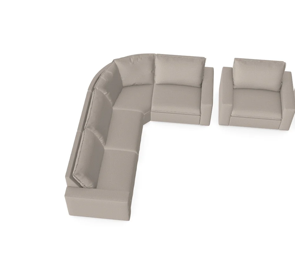 Love Story Modular Sectional - Custom Design Ref: M_P2VTF3T