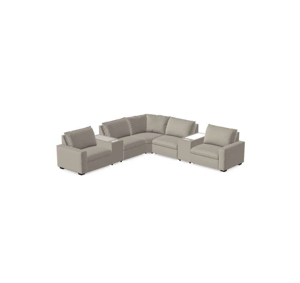 Love Story Modular Sectional - Custom Design Ref: M_P4HI3GF