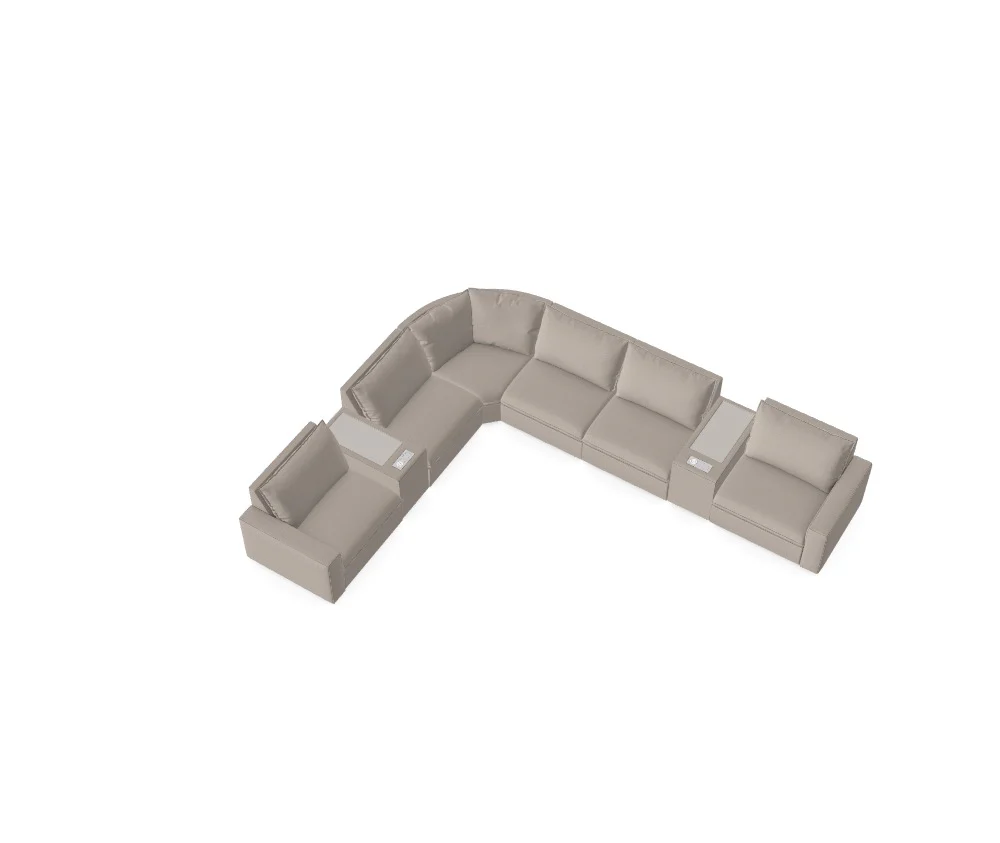 Love Story Modular Sectional - Custom Design Ref: M_PVS0ACB
