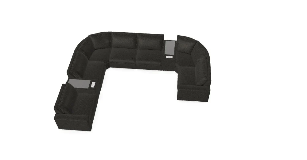 Love Story Modular Sectional - Custom Design Ref: M_QSJQQN