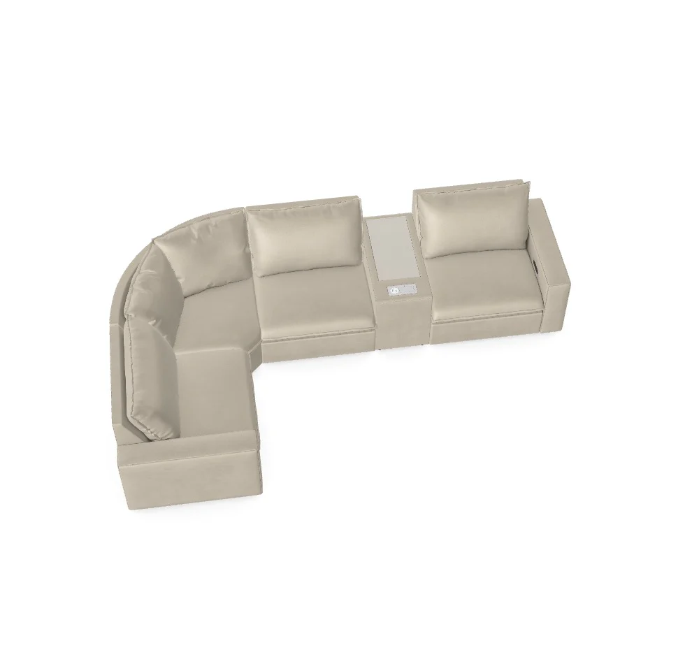 Love Story Modular Sectional - Custom Design Ref: M_R2TJF4