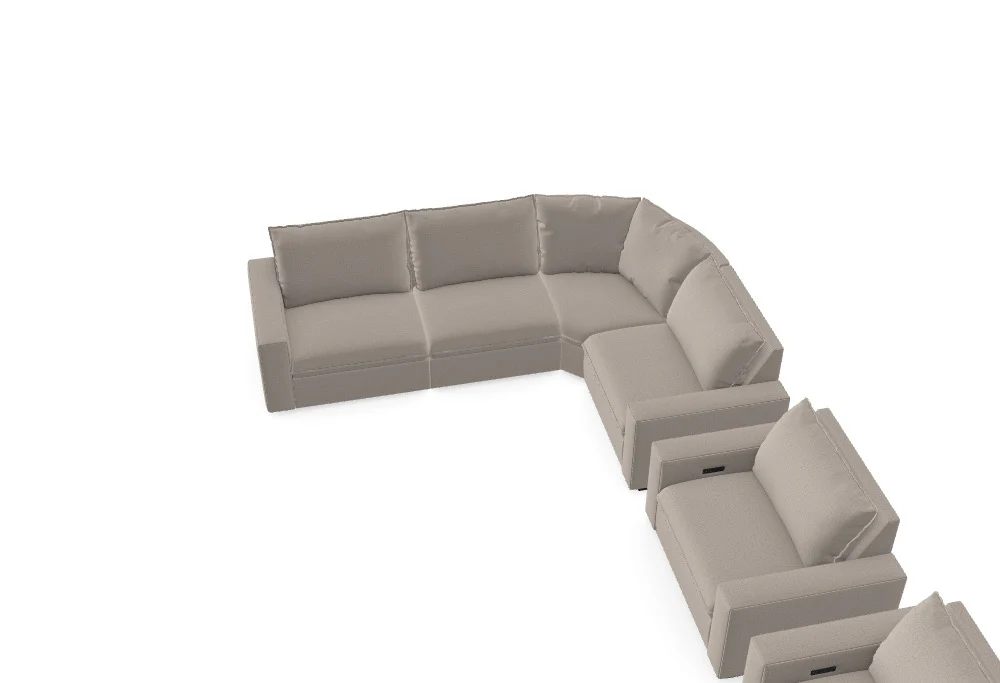 Love Story Modular Sectional - Custom Design Ref: M_SNHBLTD