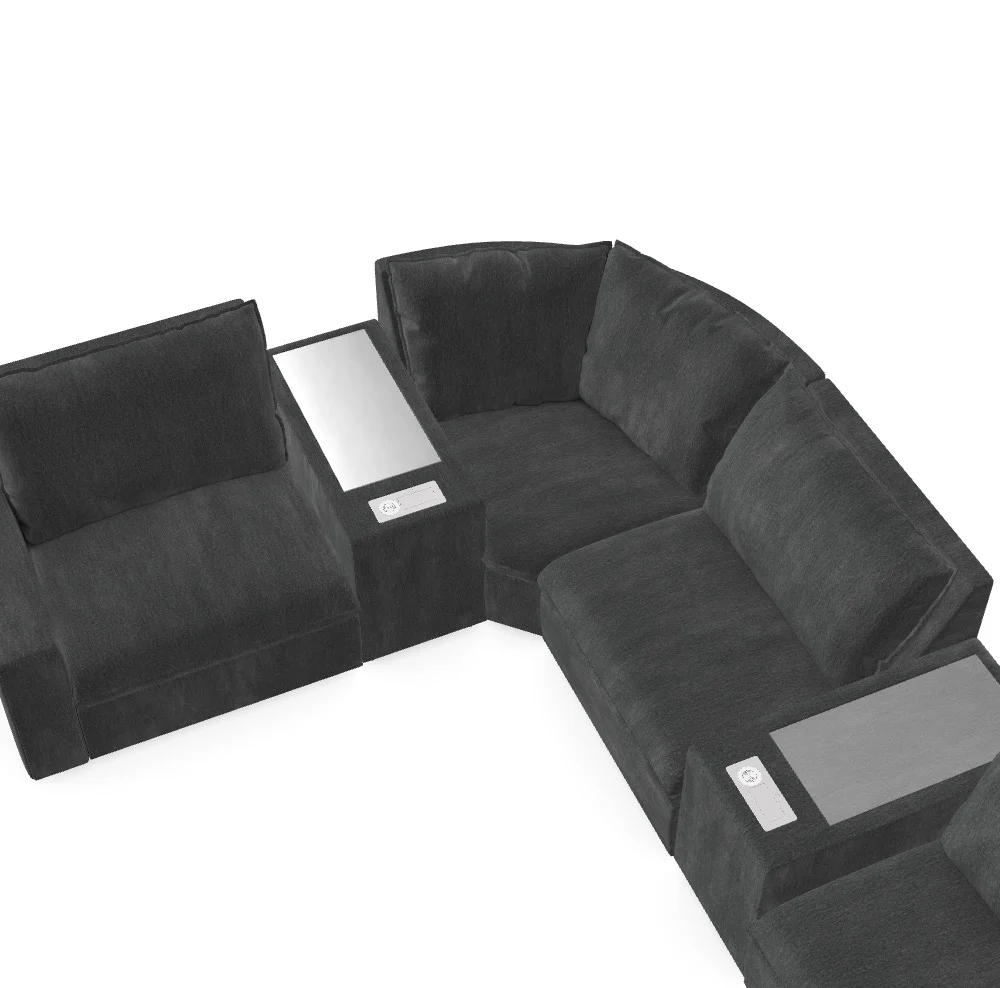 Love Story Modular Sectional - Custom Design Ref: M_SRDJKZ