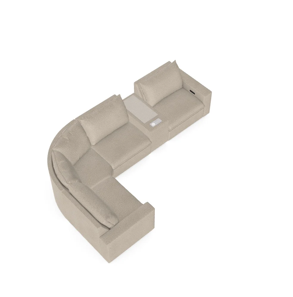 Love Story Modular Sectional - Custom Design Ref: M_T1H9Y7