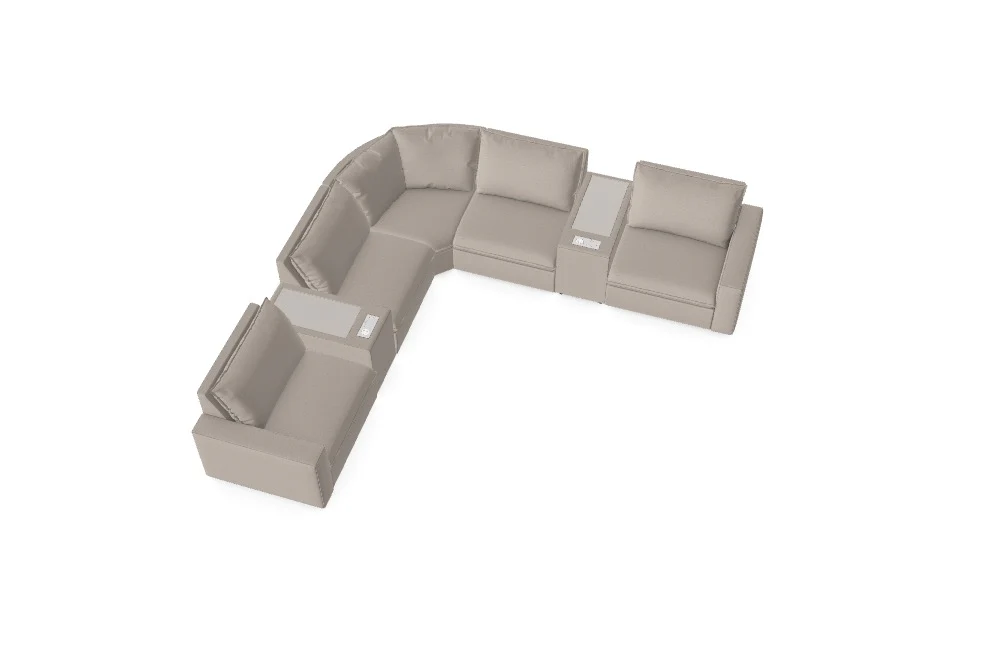 Love Story Modular Sectional - Custom Design Ref: M_VABD7G