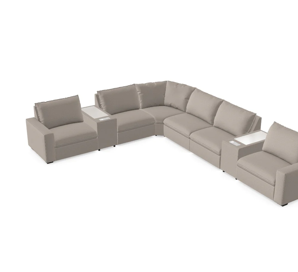 Love Story Modular Sectional - Custom Design Ref: M_VFD79AP