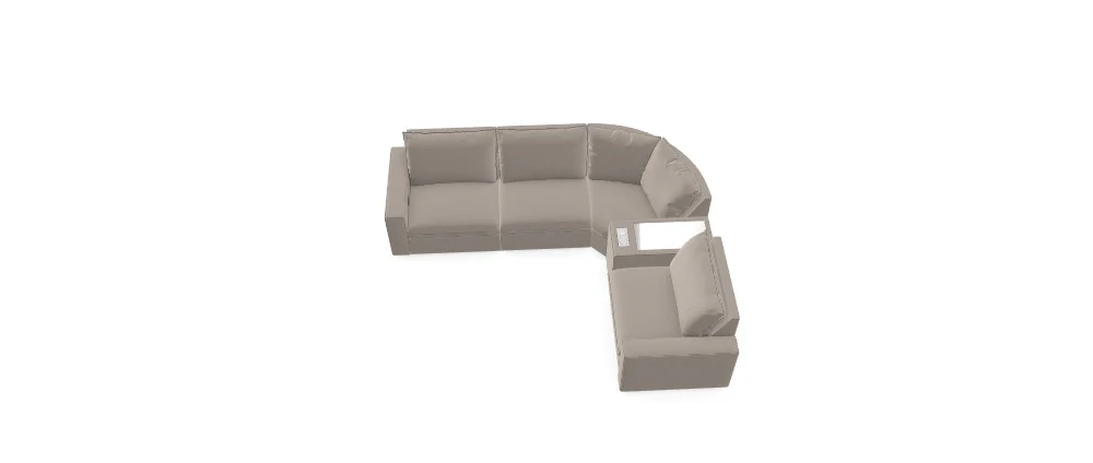 Love Story Modular Sectional - Custom Design Ref: M_WCWDUH