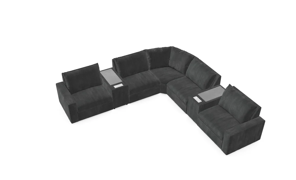 Love Story Modular Sectional - Custom Design Ref: M_XJW9BO