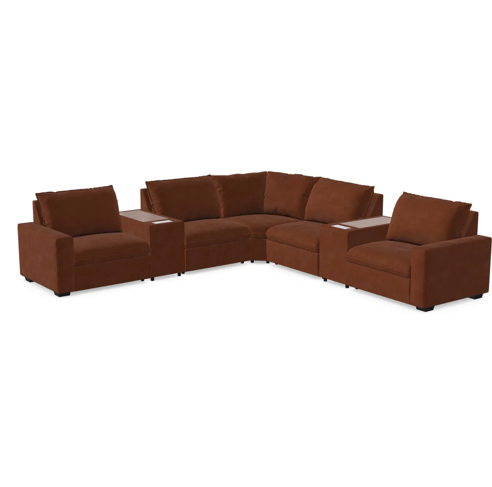 Love Story Modular Sectional - Custom Design Ref: M_YS1DHIJ
