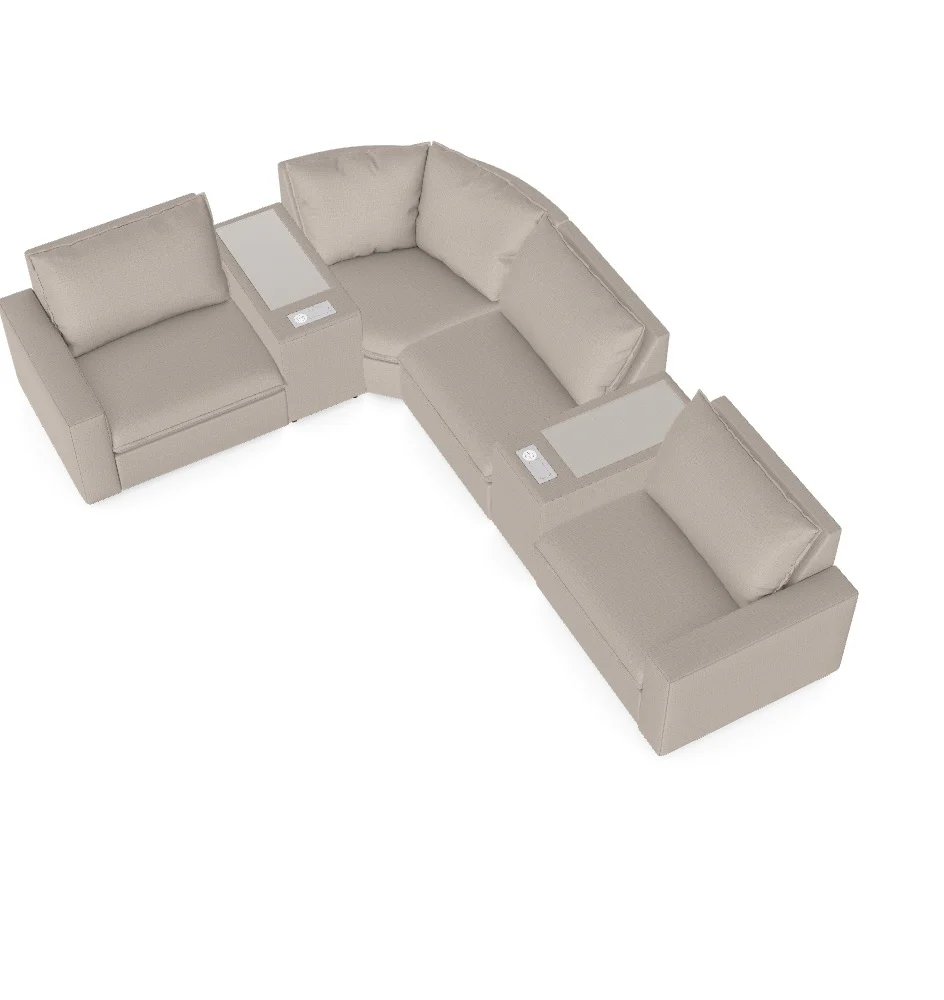 Love Story Modular Sectional - Custom Design Ref: SDMT3O