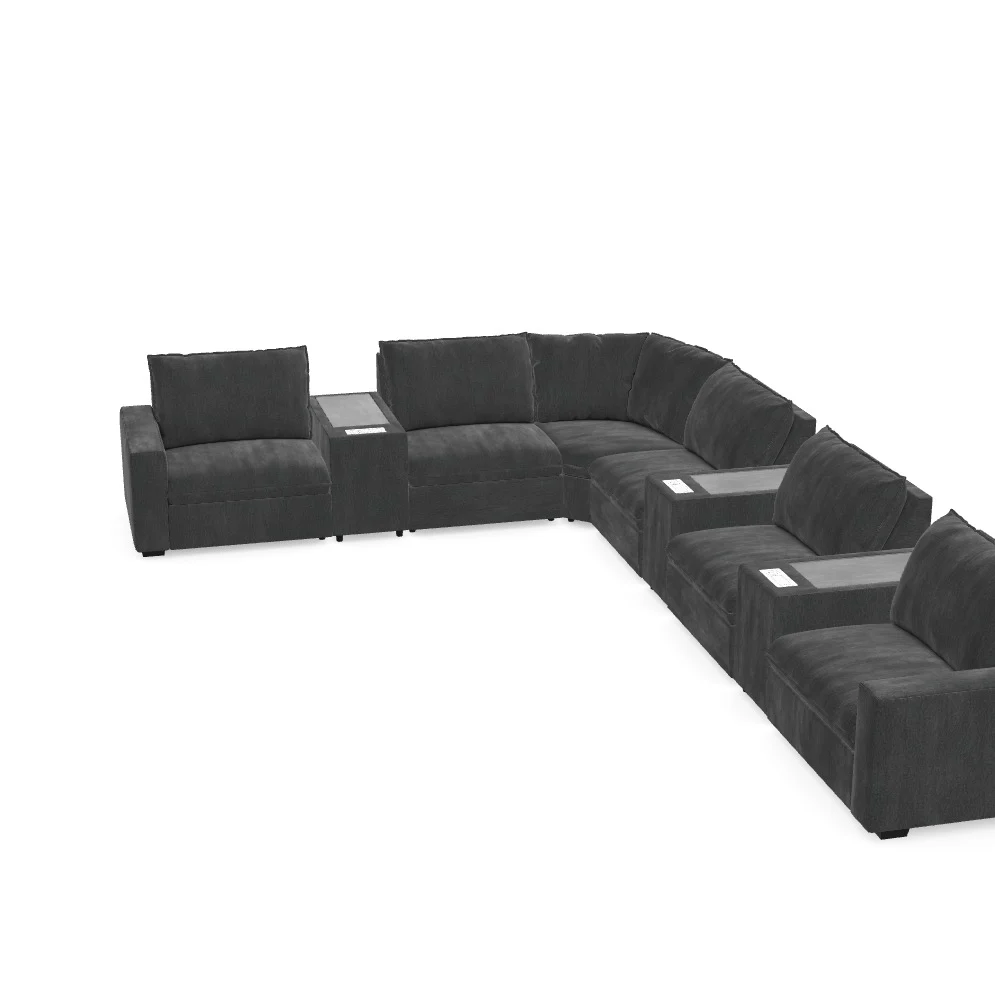 Love Story Modular Sectional - Custom Design Ref: W8U4Z5