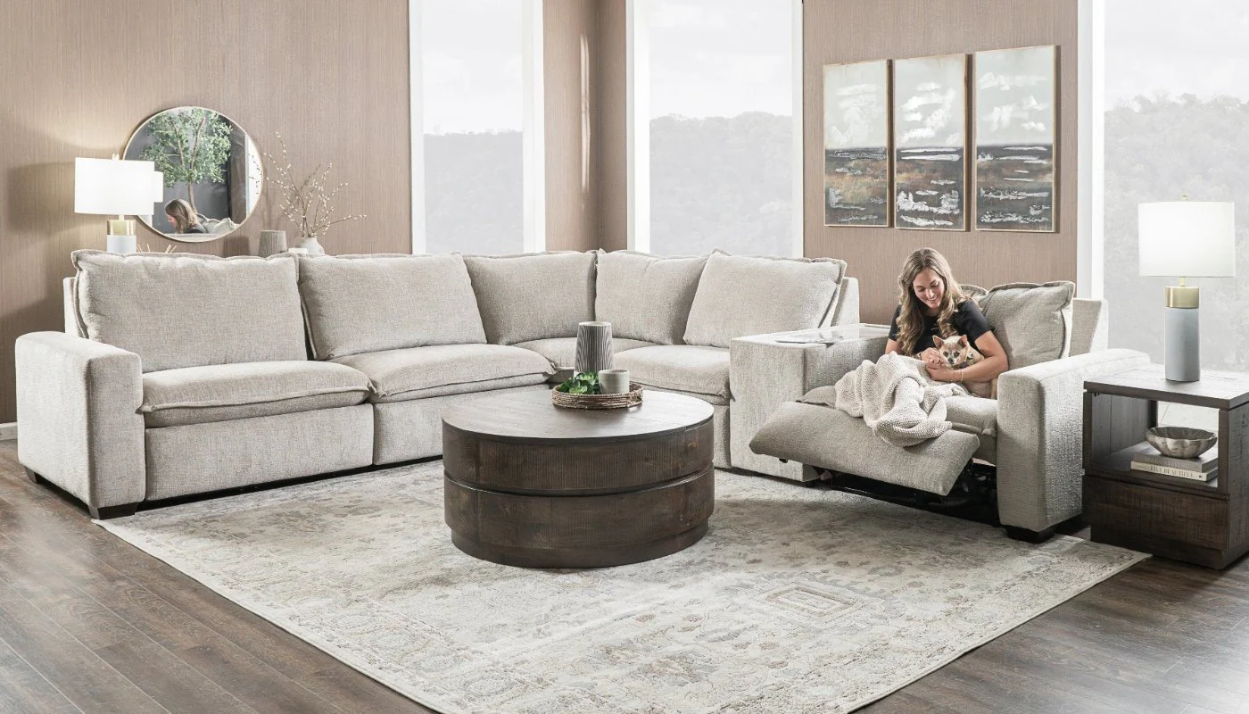 Love Story Reclining Sectional - Image 12