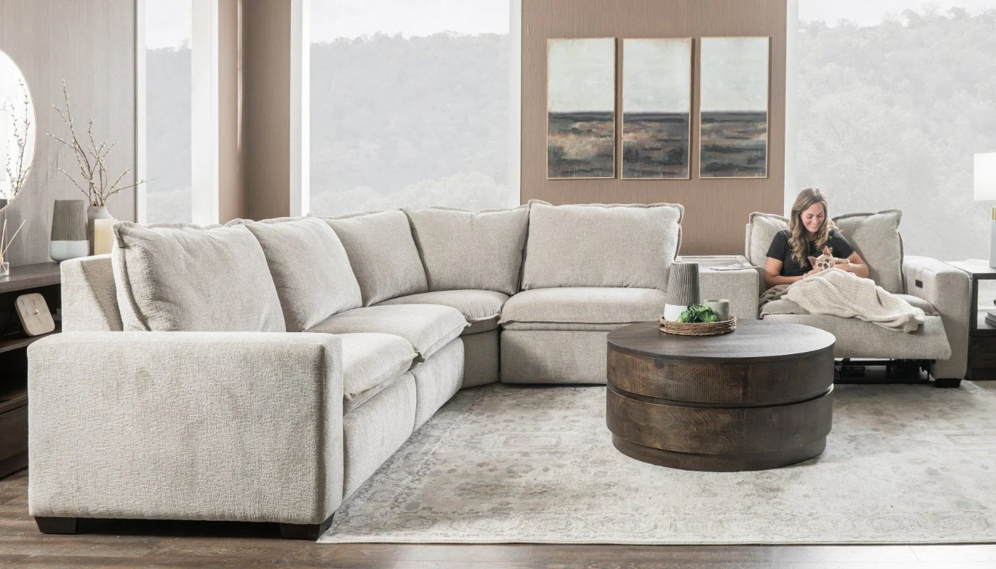 Love Story Reclining Sectional - Image 13