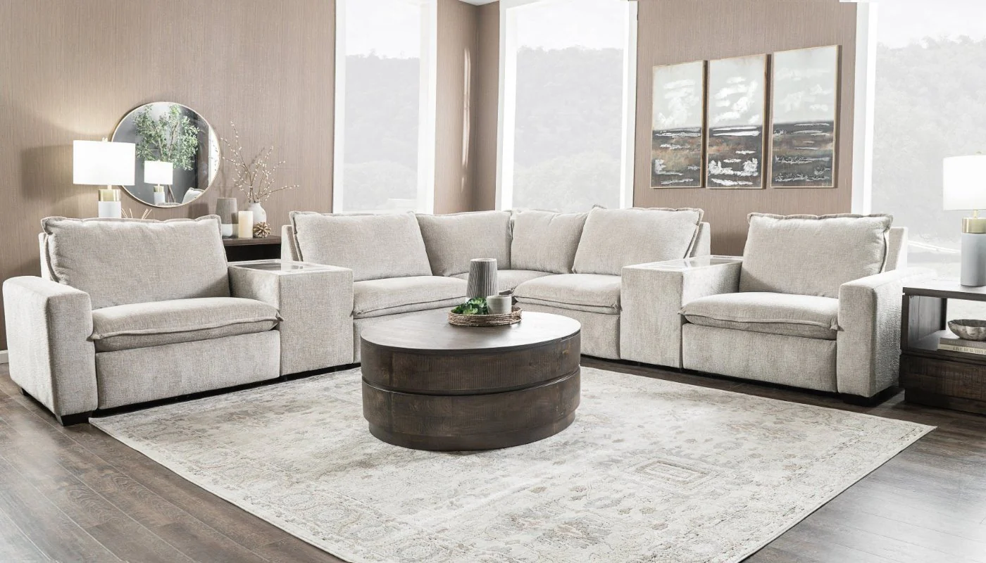 Love Story Reclining Sectional - Image 17