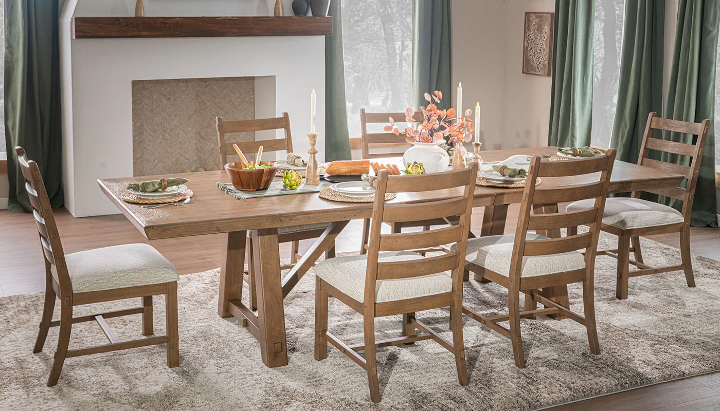 Napa Valley Dining Height Table & Chairs - Image 5