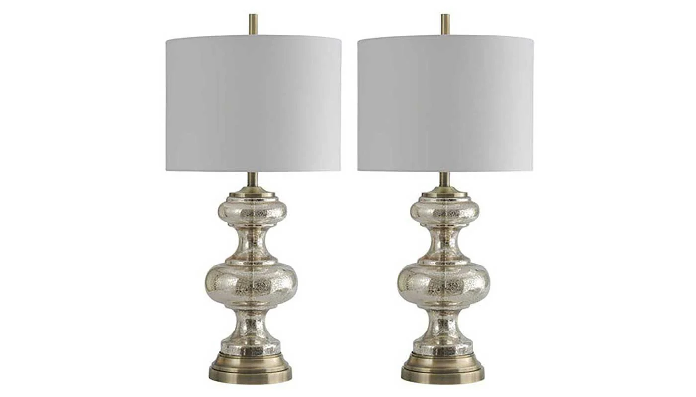 Northbay Antique Bronze Table Lamp - Set of 2 - Image 2