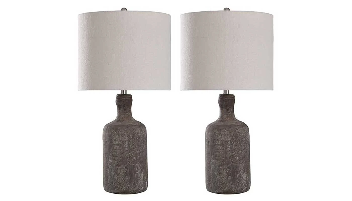 Olney Grey Table Lamp - Set of 2 - Image 2