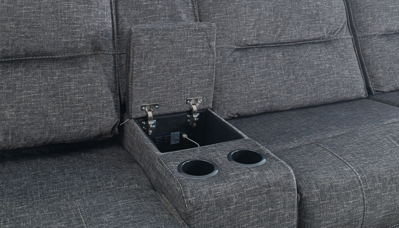 Pacifica II Reclining Loveseat - Image 8
