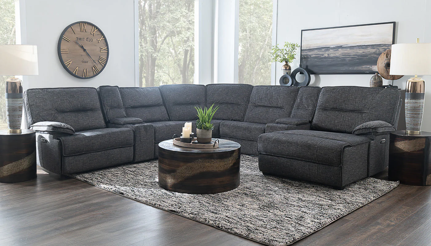 Pacifica II Reclining Sectional with Chaise - Image 3
