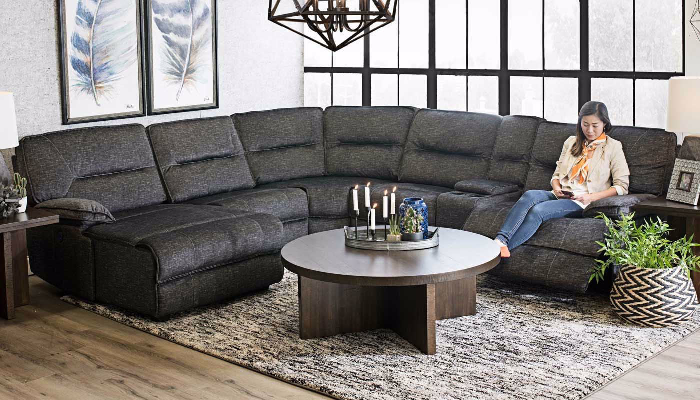 Pacifica II Reclining Sectional with Chaise - Image 7