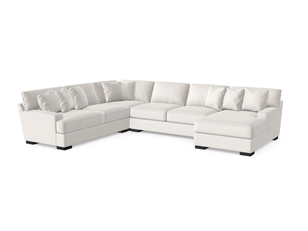 Pleasant Valley Sectional with Chaise - Custom Design Ref: 3VERGS