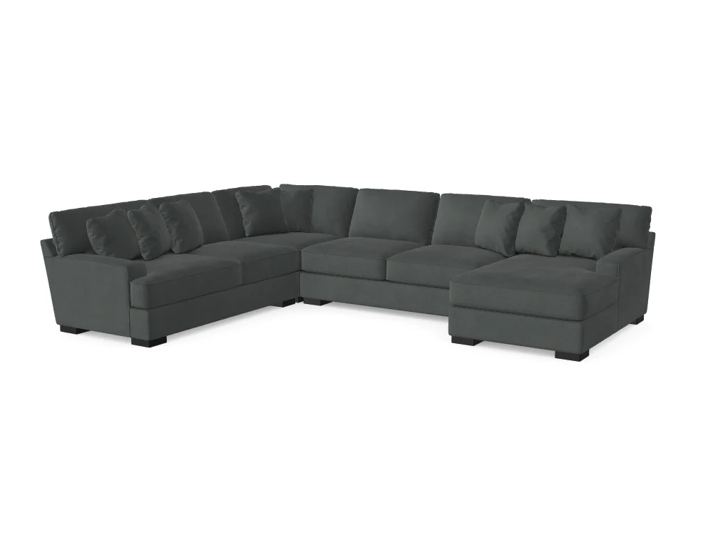 Pleasant Valley Sectional with Chaise - Custom Design Ref: 68HCUJA