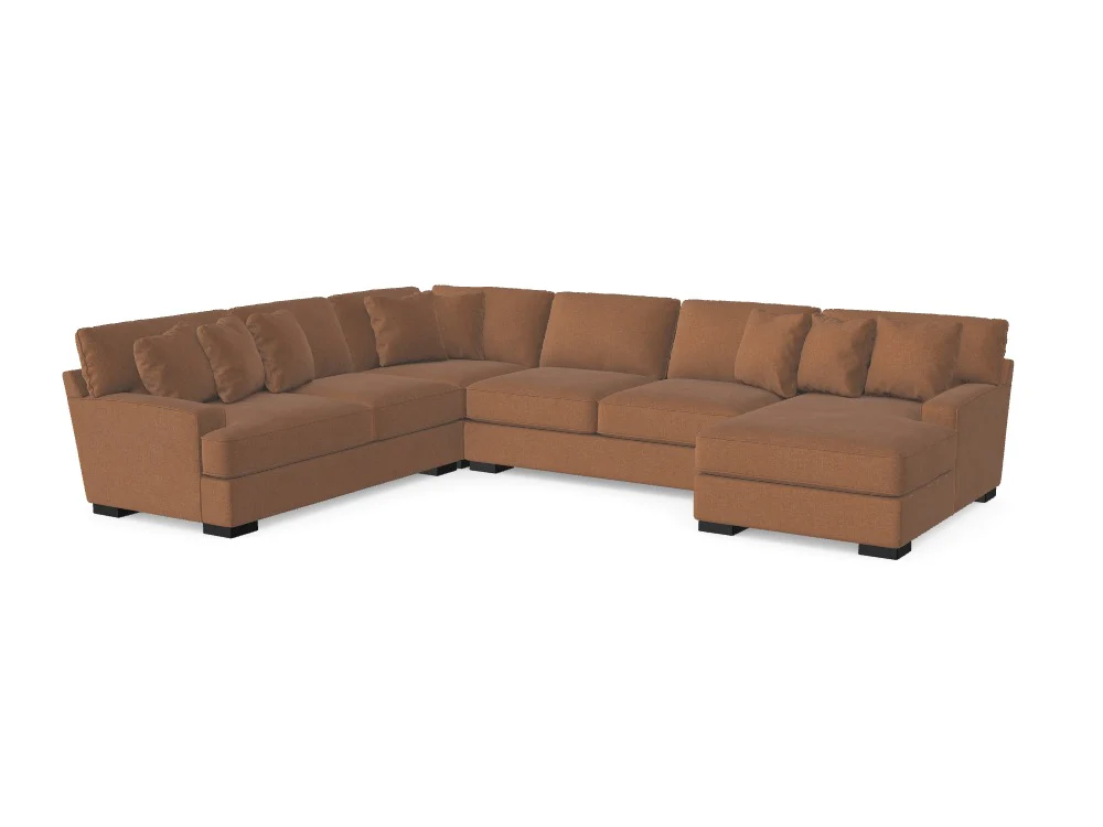Pleasant Valley Sectional with Chaise - Custom Design Ref: BFNHINO