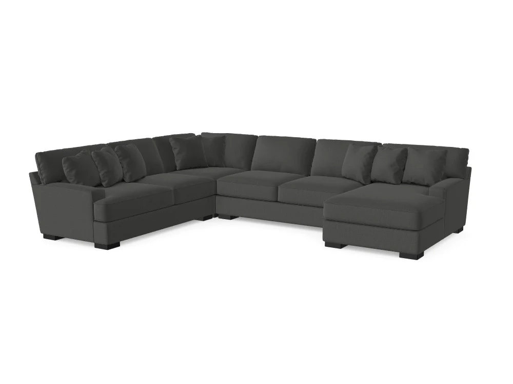 Pleasant Valley Sectional with Chaise - Custom Design Ref: DBFY5U