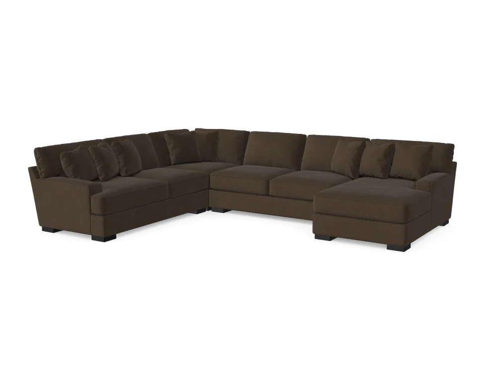 Pleasant Valley Sectional with Chaise - Custom Design Ref: E02DVE7