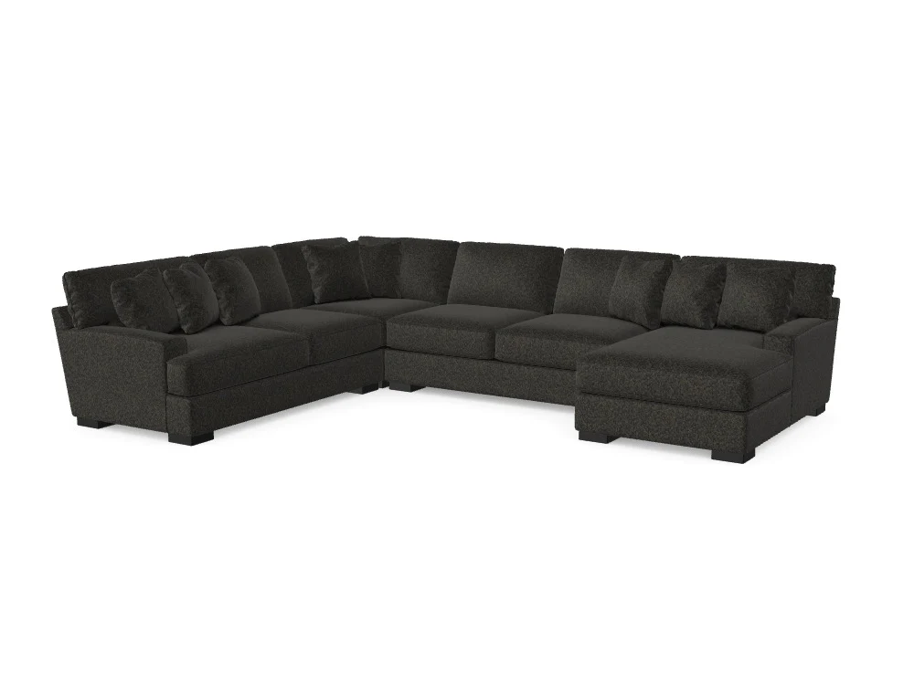Pleasant Valley Sectional with Chaise - Custom Design Ref: E9S1PT