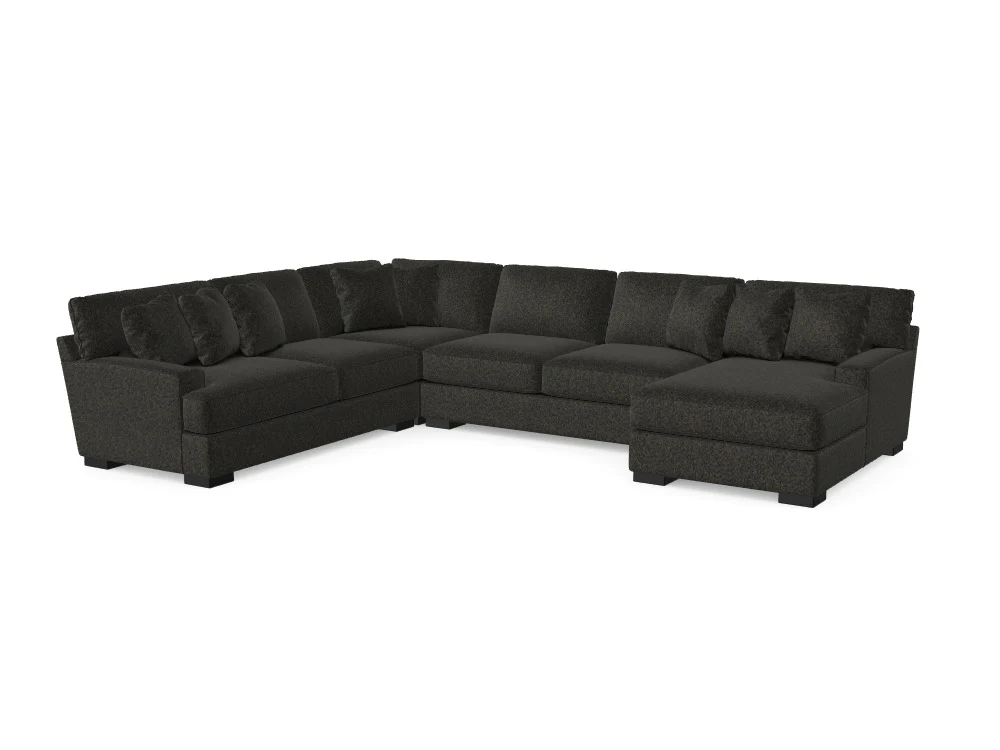 Pleasant Valley Sectional with Chaise - Custom Design Ref: E9S1PT