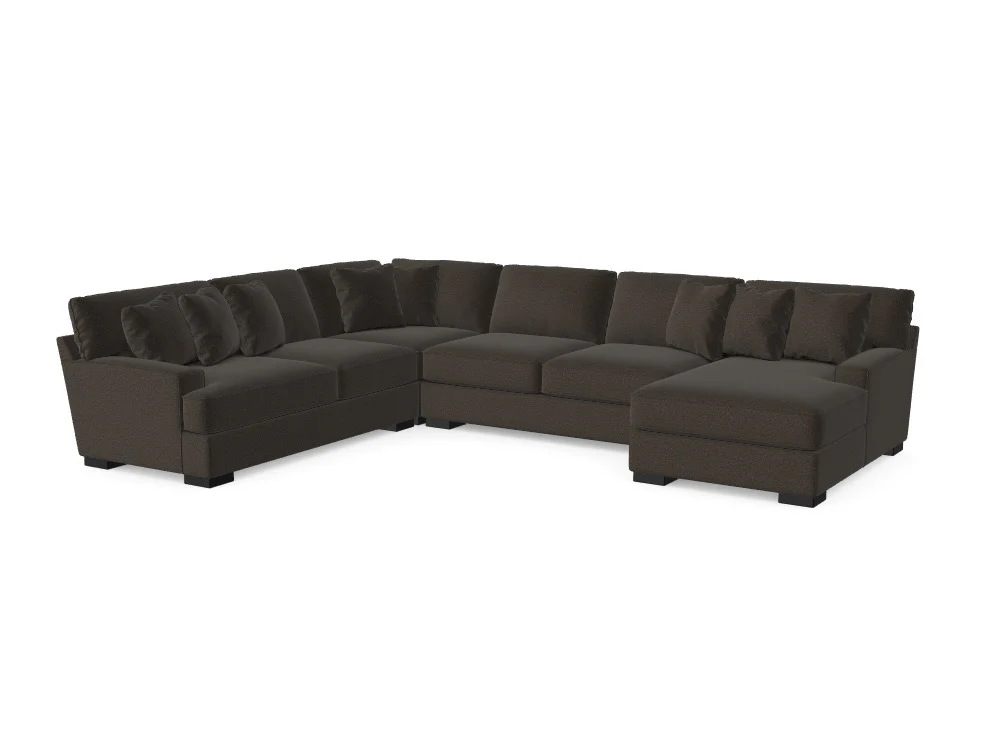 Pleasant Valley Sectional with Chaise - Custom Design Ref: KFDUJG4