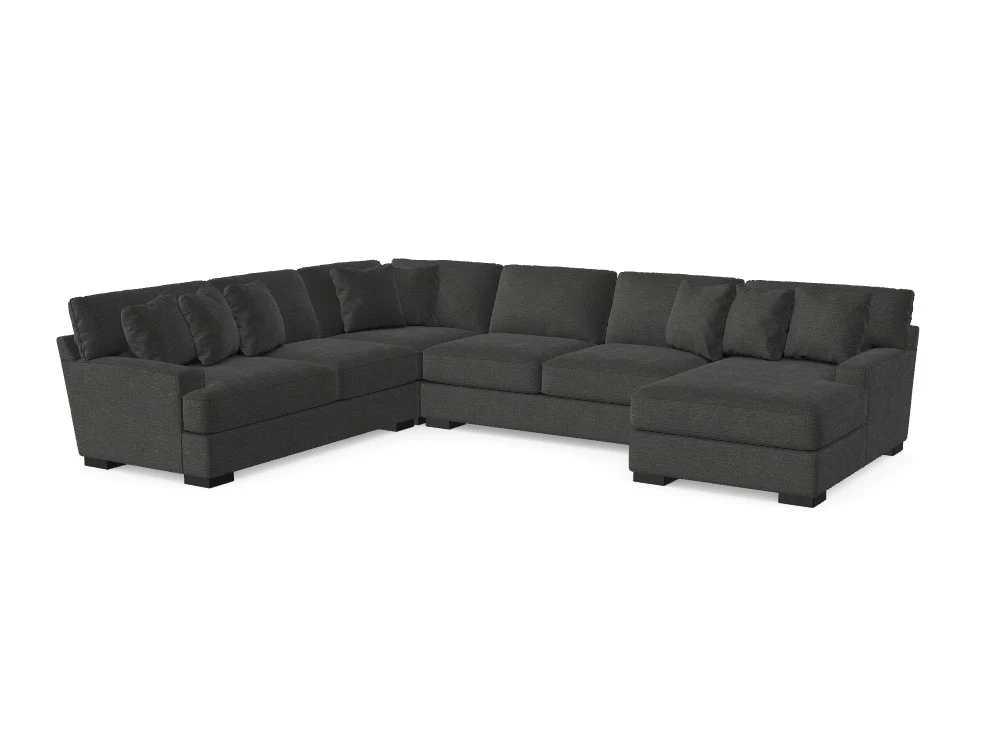 Pleasant Valley Sectional with Chaise - Custom Design Ref: LVR8SND