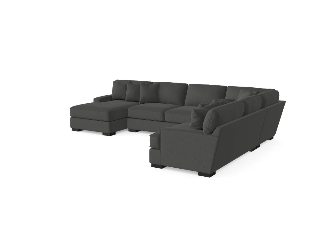 Pleasant Valley Sectional with Chaise - Custom Design Ref: P2DBFL